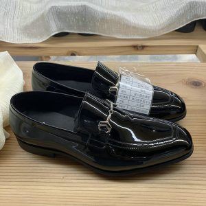 Leisure Fashion Men Leather Casual Beans Shoes