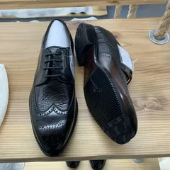 Brogue Style Men Genuine Leather Dress Shoes image 3