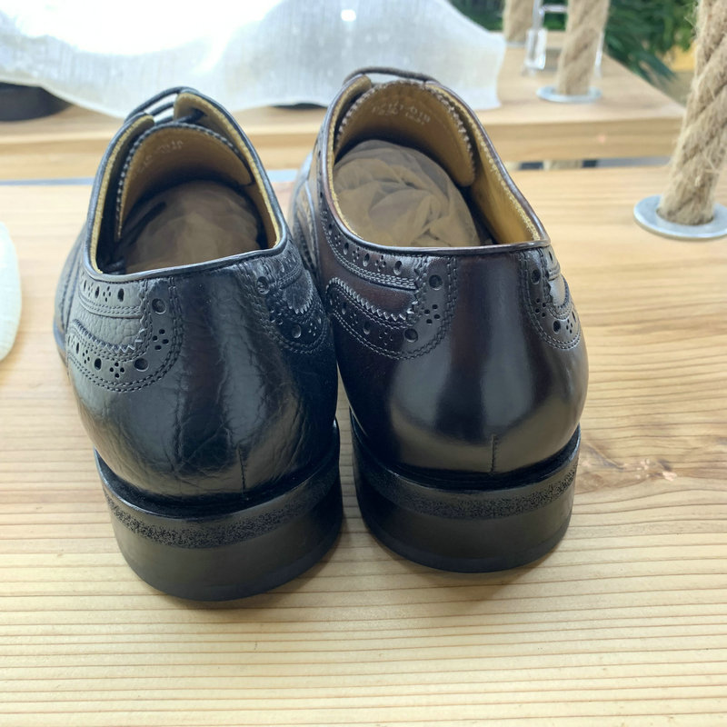 Lace Up Business Derby Dress Shoes For Men image 3