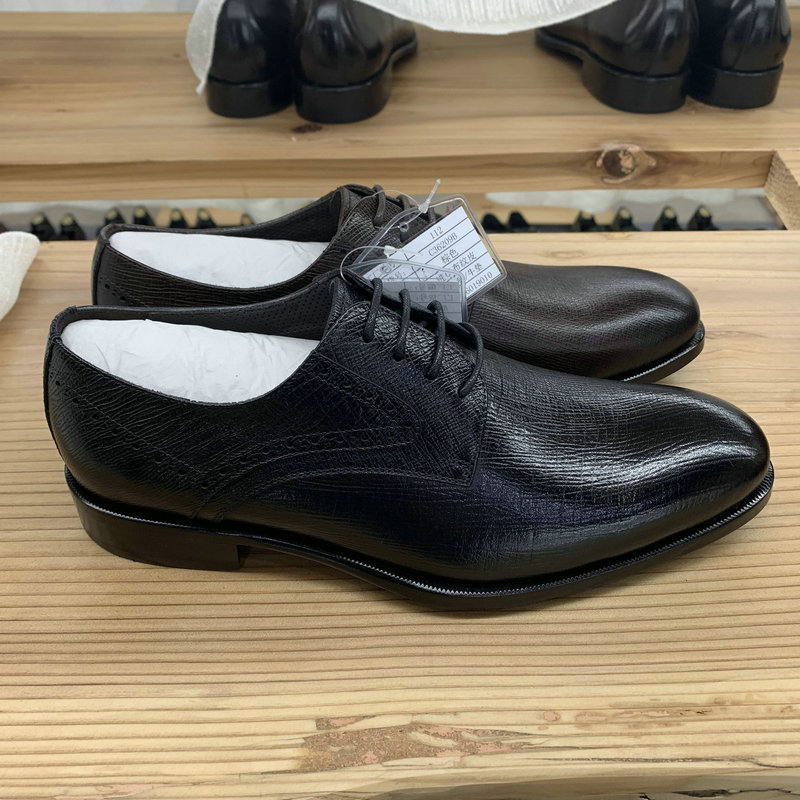 New Model Cloth Leather Oxford Shoes image 4