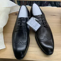 New Model Cloth Leather Oxford Shoes image 1