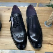 Men's Carved Leather Shoes