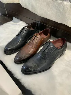 Newest Style Grain Leather Formal Dressing Shoes image 1