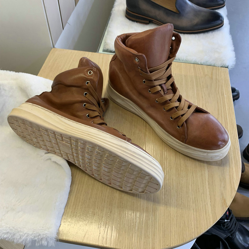 Leather Upper Fashion Ankle Boot
