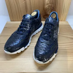 Men’s Snakeskin Custom Running Shoes Black image 1