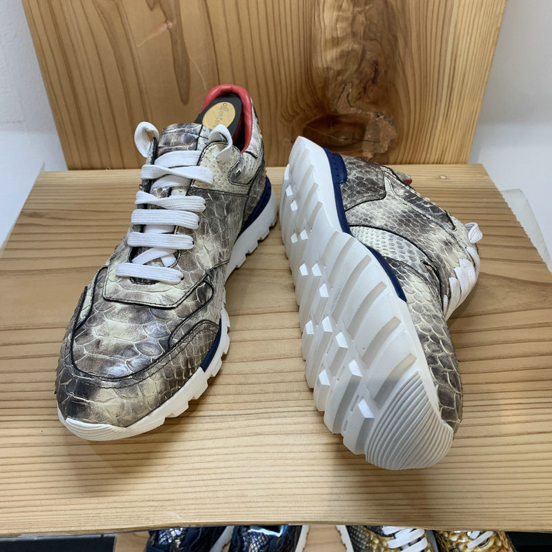 Genuine Men’s Snakeskin Casual Shoes image 3