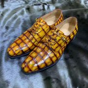 Goodyear Craft High-end Handmade Shoes men's Blucher Shoes