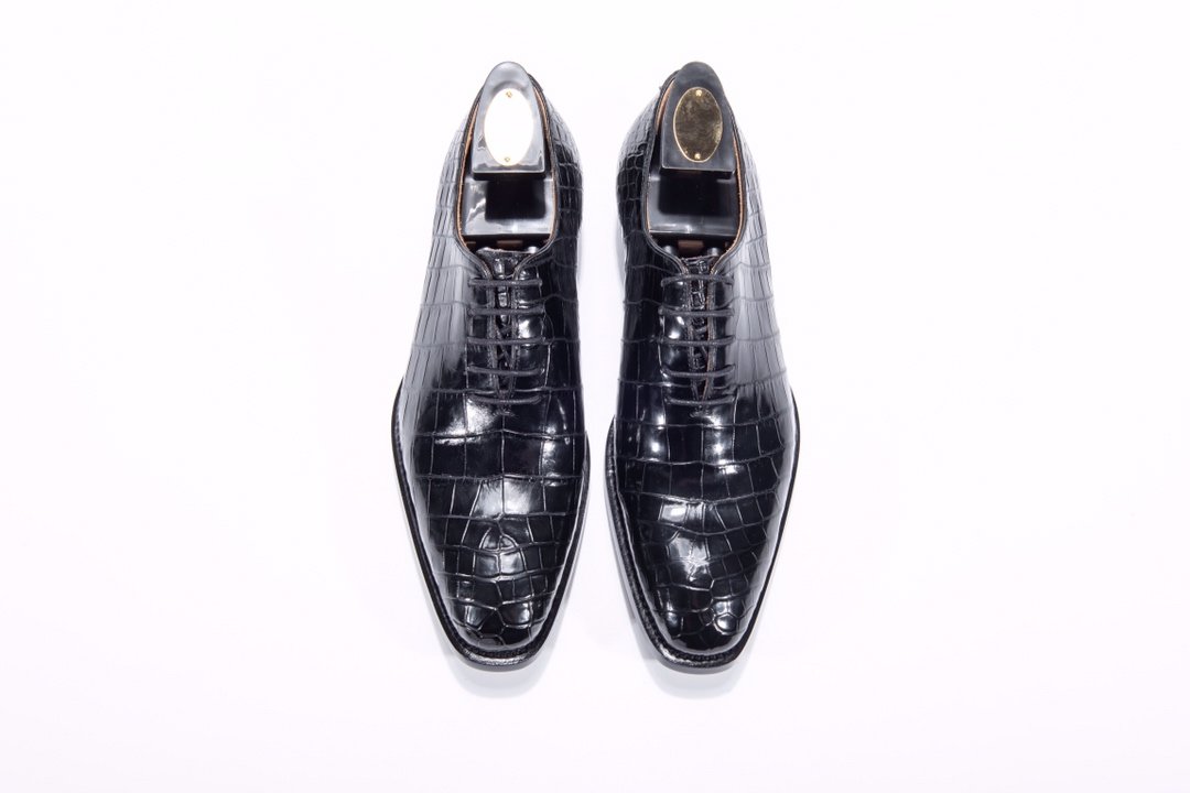 Liberty Exotic Men’s Crocodile Dress Shoes BMBAS12011