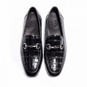 Men's Crocodile Drive Slip On Loafers