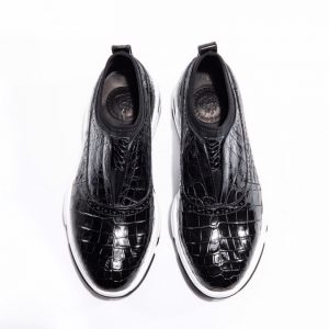 Crocodile Fashion Outdoor Sock Vamp Running Shoes