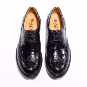 Crocodile Gator Print Dress Shoes