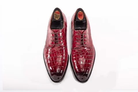 Exotic Men’s Crocodile Derby Shoe BMRAS12022