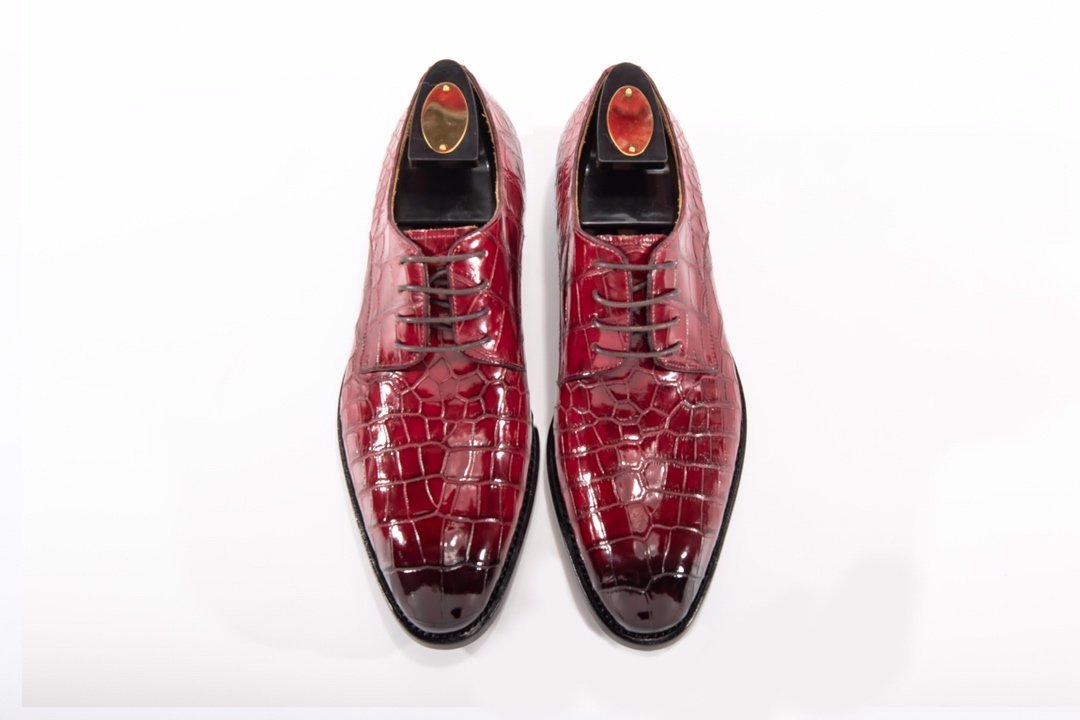 Exotic Men’s Crocodile Derby Shoe BMRAS12022