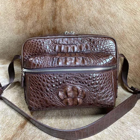 Authentic Crocodile Leisure Business Bag XMBAB12016