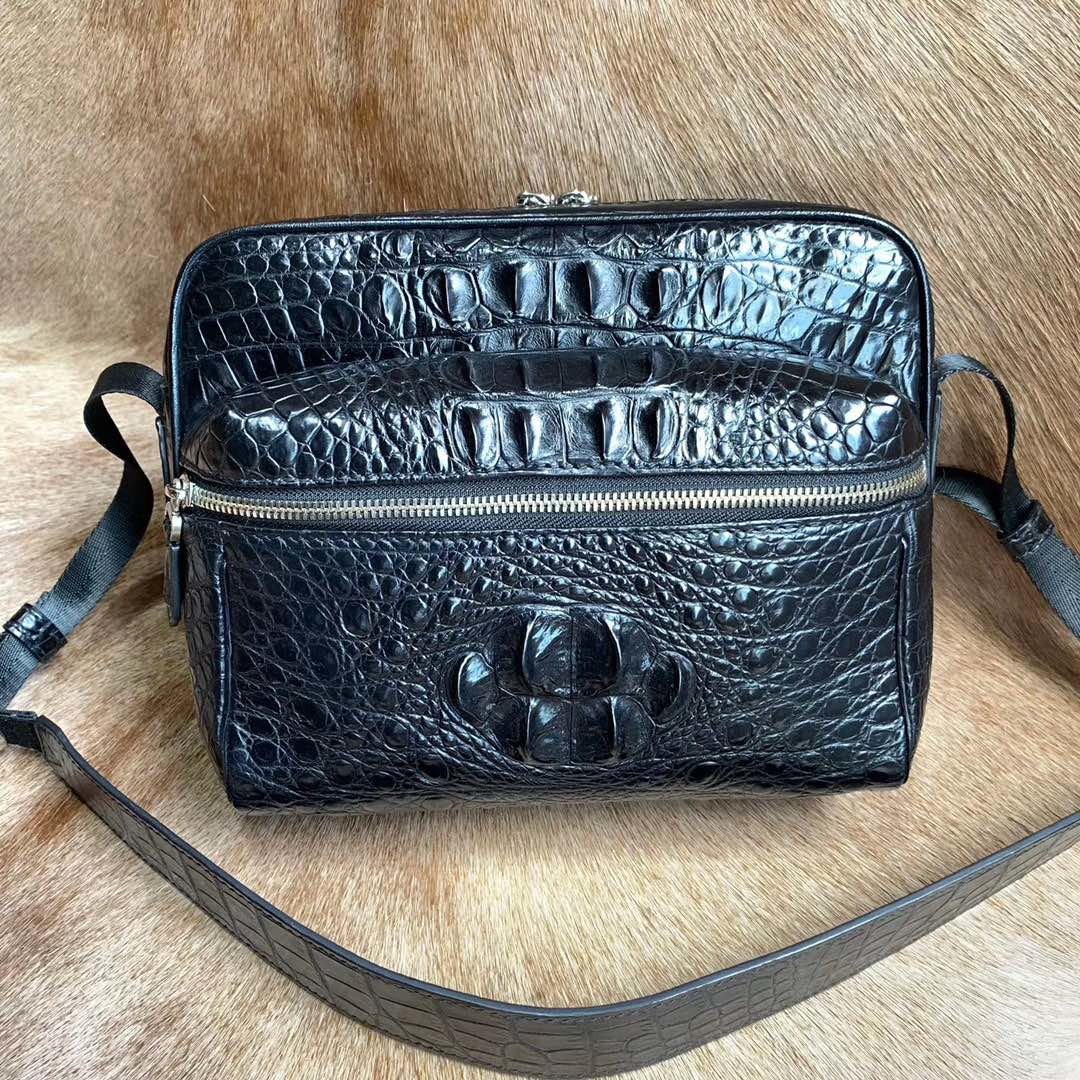 Business Crocodile Bag Men Shoulder Bag XMBAB12017