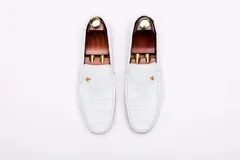 Men’s Penny Loafers Crocodile Boat Shoes BMWAS12039 image 1