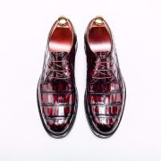 Men's Crocodile Leather Derby Comfortable Classic Shoes