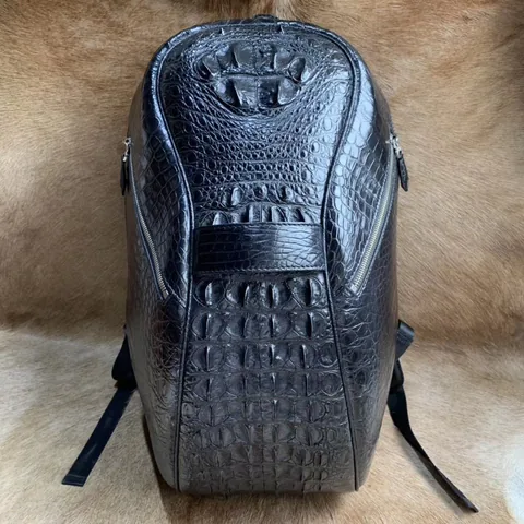Exclusive Crocodile Leather Backpack XMBAB12035