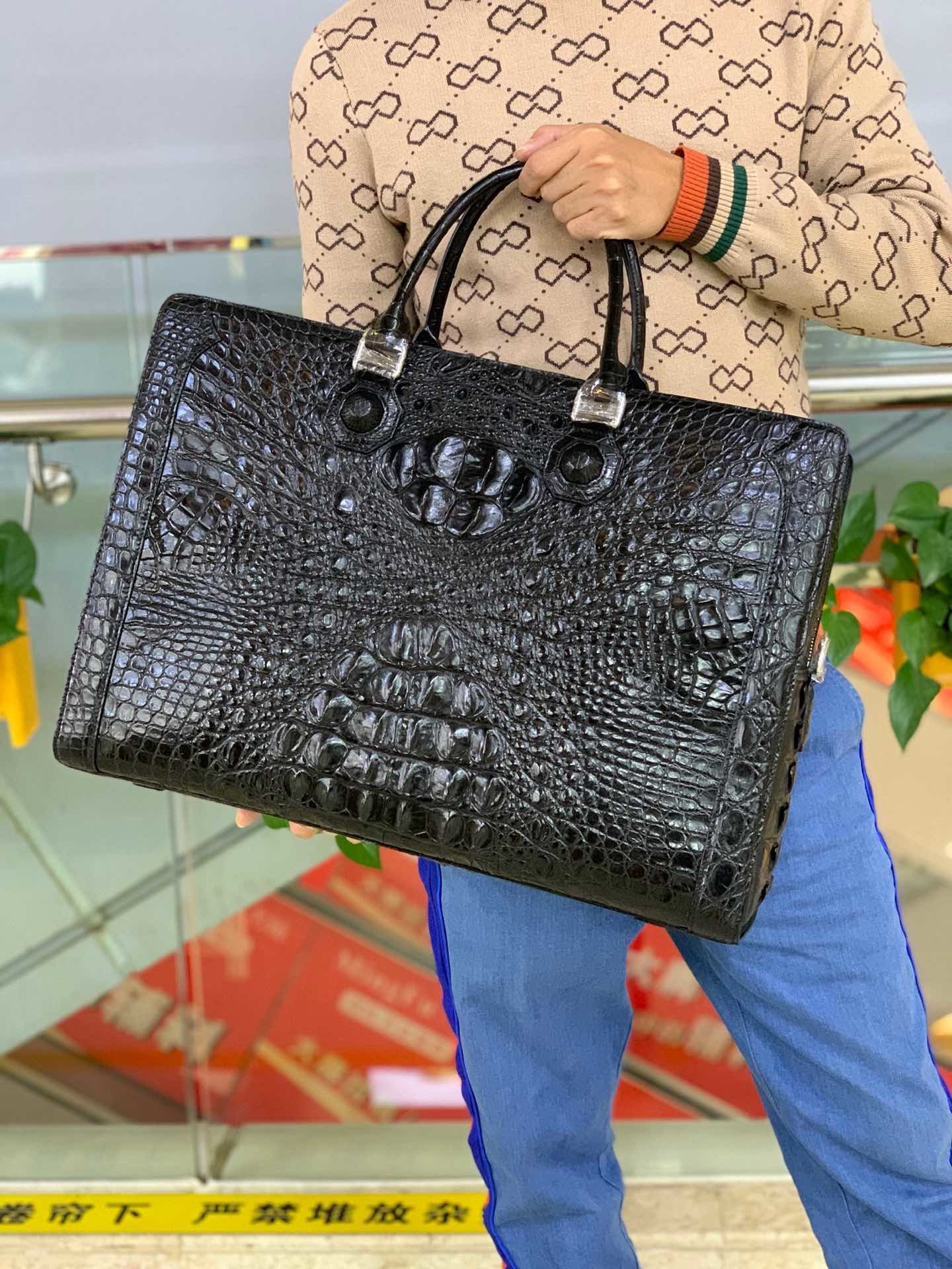Crocodile Travel Bag Luggage Strap XMBAB12037