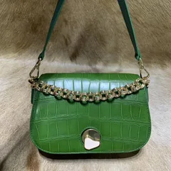 Genuine Alligator Leather Cross Body Bag XFGAB12051 image 1