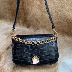 Classic Alligator Leather Hand Bag XFBAB12052 image 1