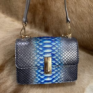 Natural Python Leather Sling Bag XFBPB12055