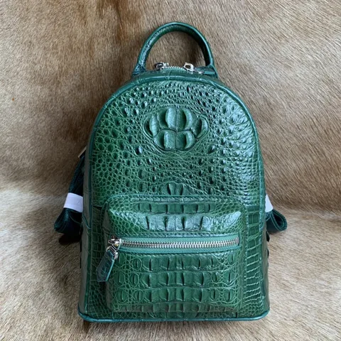 Crocodile Grain Backpack Mini Rucksack XFGAB12073