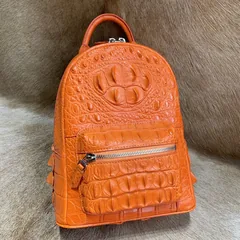 Fashion Crocodile Leather College Bookbag XFOAB12076 image 1