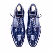 Handmade Classic Office Alligator Leather Dress Shoes