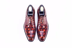 Scale-Patterned Business Shoes BMBAS12006 image 1