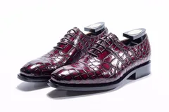 Genuine Crocodile Lace Up Oxford Shoe BMBAS12013 image 5