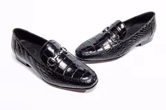 Men’s Crocodile Drive Slip On Loafers BMBAS12014 image 4