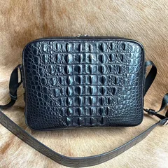 Business Crocodile Bag Men Shoulder Bag XMBAB12017 image 4