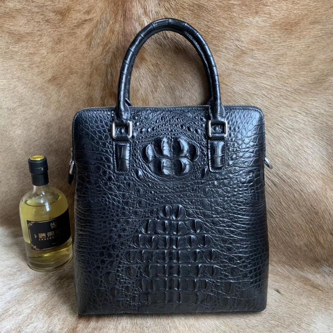 Crocodile Leather Portrait Briefcase XMBAB12018 image 3