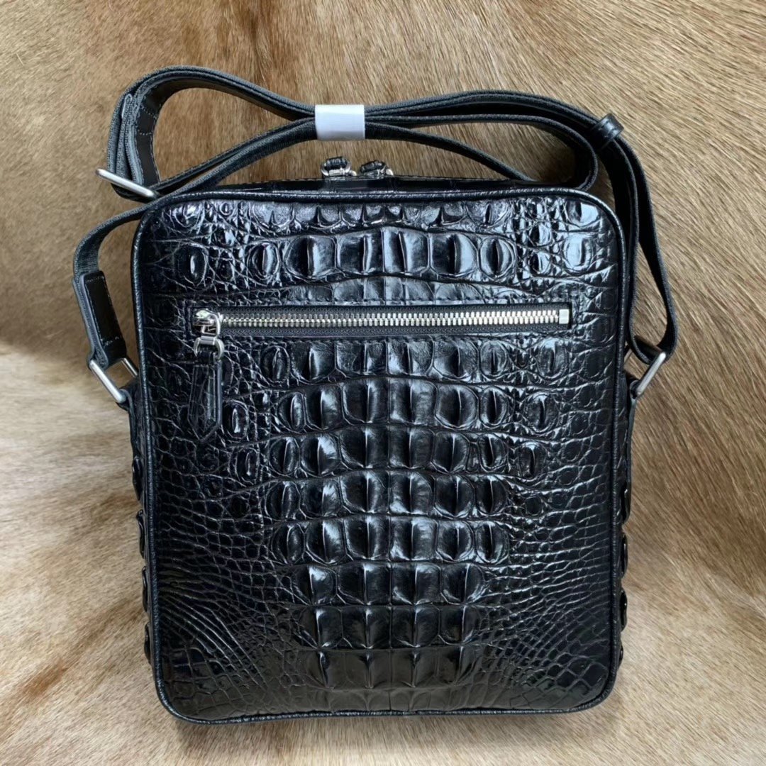 Genuine Crocodile Leather Single Shoulder Bag XMBAB12021 image 4