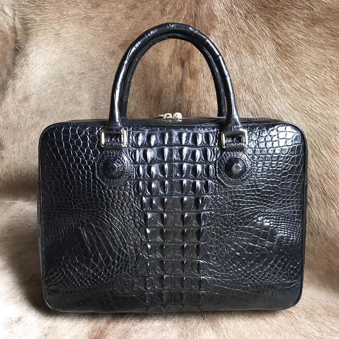 High Quality Crocodile Briefcase XMBAB12023