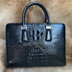 Mens Genuine Crocodile Leather Briefcase XMBAB12027 image 4
