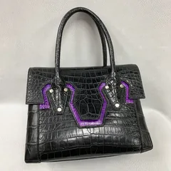 Ladies Alligator Belly Full Leather Handbag XFBAB12039 image 4