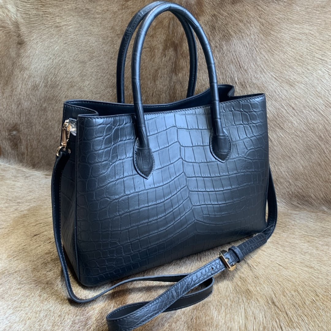 Women Alligator Tote Bag Shoulder Bag XFBAB12042 image 3