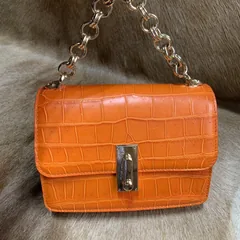 Womens Genuine Alligator Belly Leather Flap Chain Bag XFOAB12050 image 5
