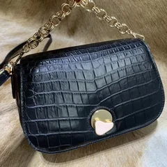 Classic Alligator Leather Hand Bag XFBAB12052 image 3