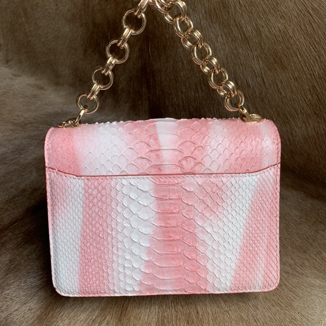 Python Skin Handbag China Manufacturer XFPPB12057 image 4