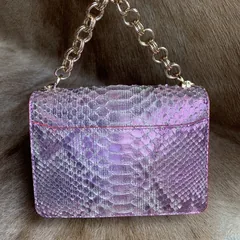 Fashion Python Skin Clutch Wallet Sling Bag XFPPB12058 image 4