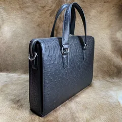 Messenger Ostrich Bags Office Briefcase XMBOB12008 image 2