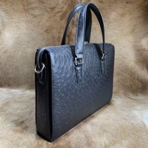 Messenger Ostrich Bags Office Briefcase XMBOB12008