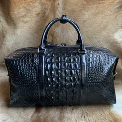 Scale-Patterned Travel Weekend Bag XFBAB12070 image 4