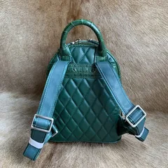 Crocodile Grain Backpack Mini Rucksack XFGAB12073 image 3