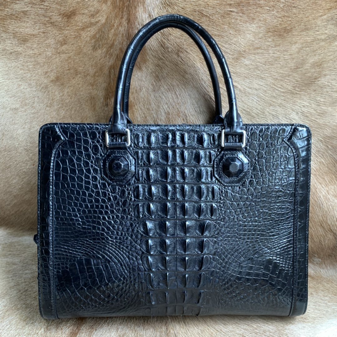 Crocodile Skin Document Bag XMBAB12080 image 3