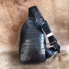 Smart Alligator Leather Anti-theft Backpack XMBAB12081 image 5
