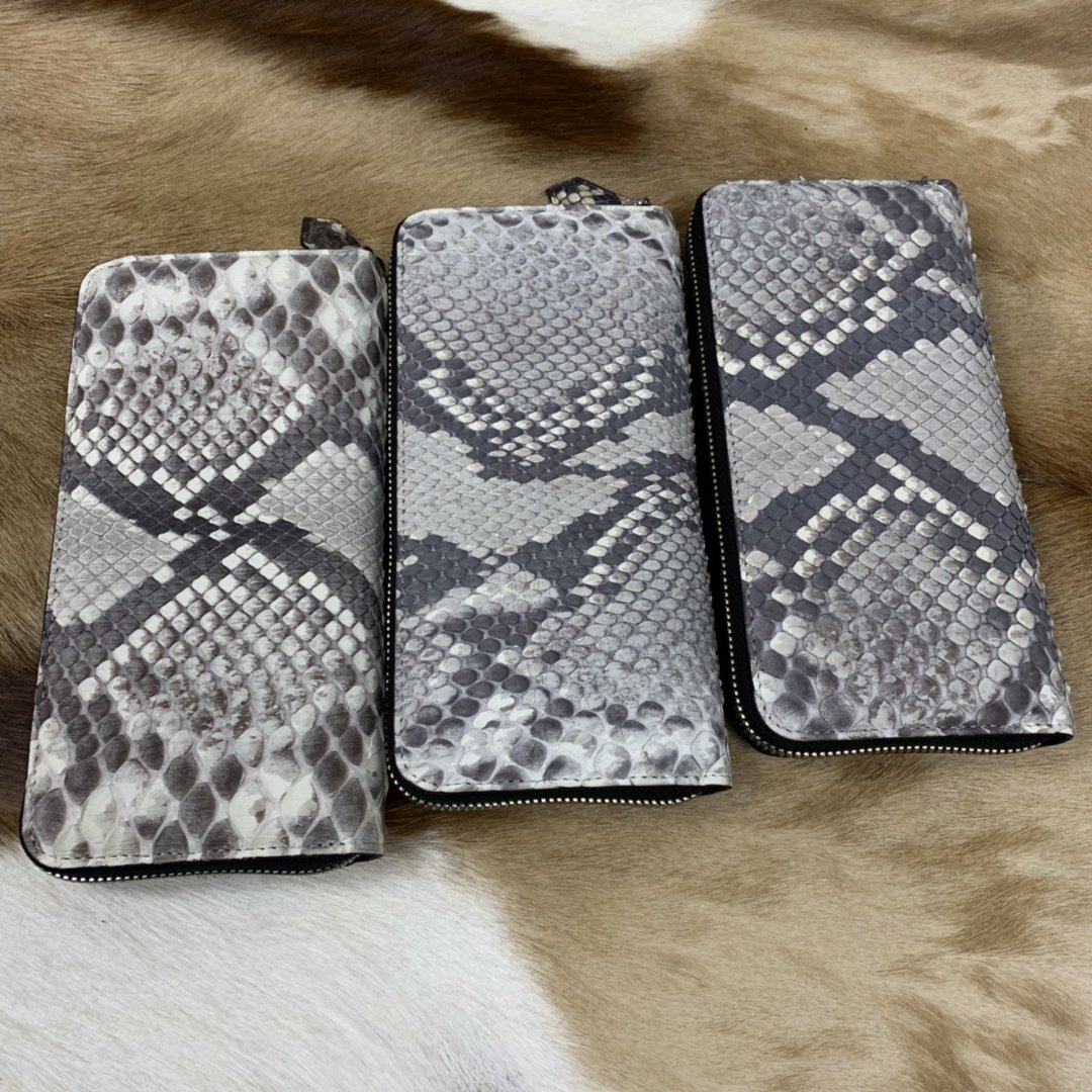 Python Leather Wallet Men Purse XMGPB12085 image 2